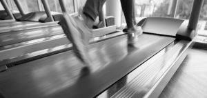 high intensity treadmill running