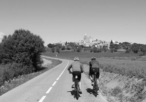 Davis Phinney rides an eBike in Spain