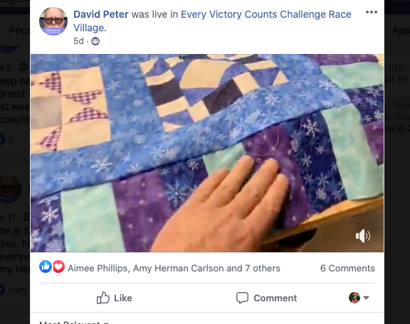 David Peter - Every Victory Counts Challenge