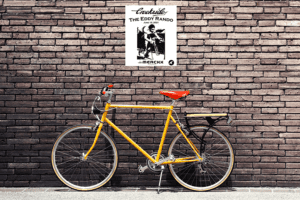 bike under The Eddy Rando poster