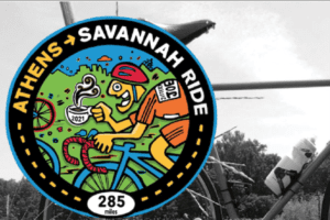 bike ride athens to savannah logo