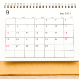 Calendar September 2021