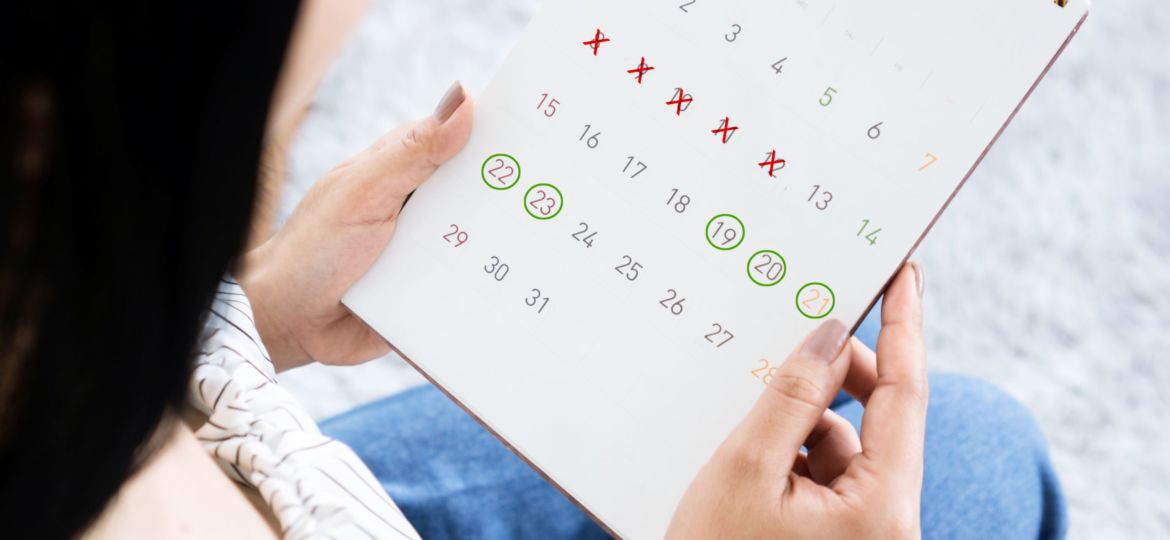 Calendar Marking Menstruation