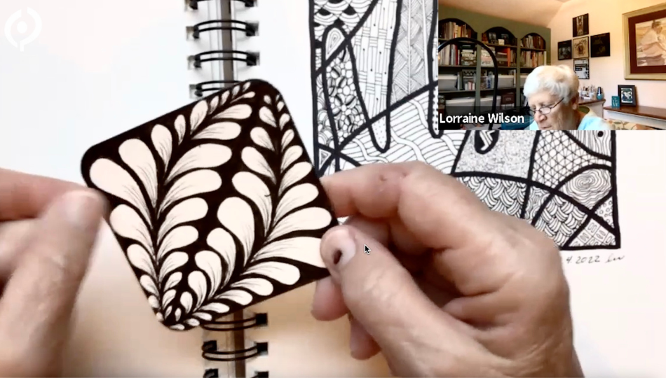 [Webinar Recording] Joy Breaks with Lorraine Wilson: Mindful Drawing- Zentangle and Slow Drawing