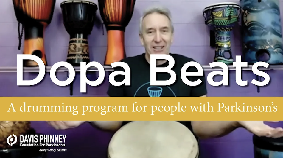 Drum with DOPABEATS to Live Well with Parkinson’s