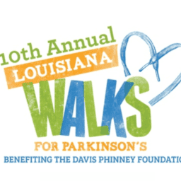 10 Year Anniversary of Louisiana Walks for Parkinson's logo