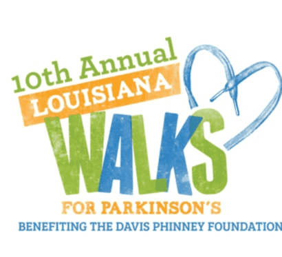 10 Year Anniversary of Louisiana Walks for Parkinson's logo