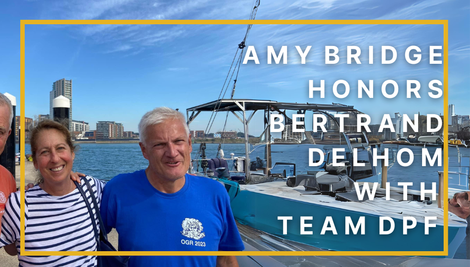 Moments of Victory®: Amy Bridge Honors Bertrand Delhom with Team DPF